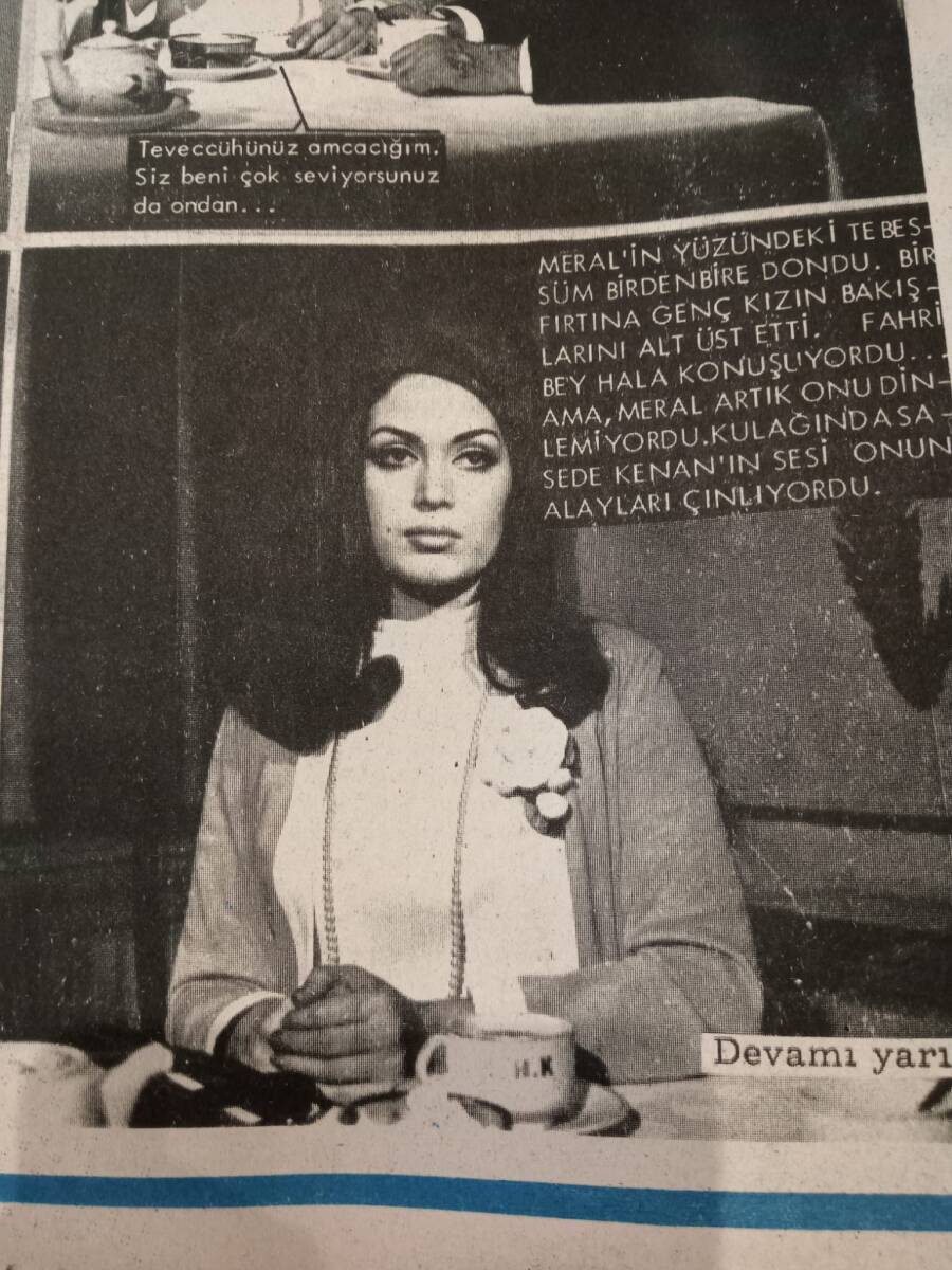 Tercüman Gazetesi İnci Eki 12 Haziran 1970 - Türkan Şoray Fotoroman! - Kıbrıs'lı Feri Cansel'in Yeşilçam'da Şansı Açıldı! GZ146076 - 2