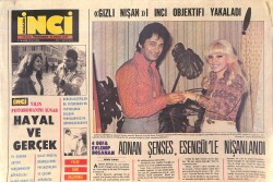 Tercüman Gazetesi İnci Eki 12 Kasım 1976 - Adnan Şenses, Esengül'le Nişanlandı - Gülşen Bubikoğlu İtalyanlarla Film Yapacak - Al Pacino GZ156457 - 1