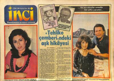 Tercüman Gazetesi İnci Eki 12 Mart 1984 - Alev Sayın Yeşilçama Dansöz Olarak Girdi GZ78525 - 1