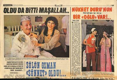 Tercüman Gazetesi İnci Eki 12 Mayıs 1977 - Nükhet Durunun Bir Oğlu Var GZ114758 - 1