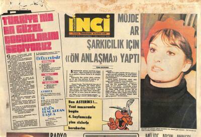 Tercüman Gazetesi İnci Eki 13 Ekim 1976 - Nesrin Sipahinin TRTye Kırgınlığı Devam Ediyor GZ109631 - 1