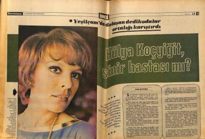 Tercüman Gazetesi İnci Eki 13 Haziran 1977 Hülya Koçyiğit Sinir Hastası Mı GZ68590 - 1