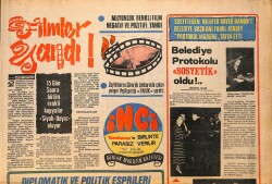 Tercüman Gazetesi İnci Eki 13 Ocak 1971 - Sadri Alışık Kendi İsteği İle Afişlerden 6 Aylık Pasaport Aldı GZ160513 - Gökçekoleksiyon
