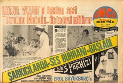 Tercüman Gazetesi İnci Eki 14 Aralık 1971 - Filiz Akın , İtalyanlarla Gelibolu Anlaşmasını İmzaladı GZ160618 - Gökçekoleksiyon