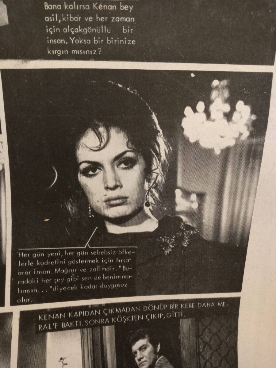 Tercüman Gazetesi İnci Eki 14 Haziran 1970 - Türkan Şoray Fotoroman - Ertan Anapa'nın Yeni Aşkı! GZ146074 - 2