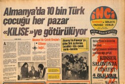 Tercüman Gazetesi İnci Eki 14 Ocak 1971 - Fatma Girik : ''5 Bin Lira İsterim'' Gazinocular : ''3 Bin Lira Veririz'' GZ160516 - Gökçekoleksiyon