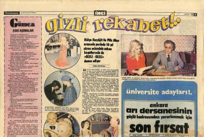 Tercüman Gazetesi İnci Eki 15 Mayıs 1977 - Selma Güneri Trafik Tıkanınca Stüdyoya Motosikletle Yetişti GZ114757 - 1