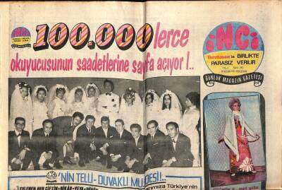 Tercüman Gazetesi İnci Eki 15 Nisan 1971 - Filiz Akın Aile Dışı Zam Yaptı GZ63220 - 2