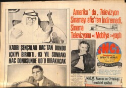 Tercüman Gazetesi İnci Eki 15 Şubat 1972 - Özdemir Birsel Boşanmak Üzere Olduğu Belgin Doruk'u Şirketinin Filmlerinde Yine Oynatacak GZ160576 - Gökçekoleksiyon