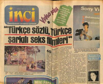 Tercüman Gazetesi İnci Eki 16 Eylül 1983 - 45 Yıllık Müzisyen İlham Gencer Bağımsız Milletvekili Adayı Oldu GZ69125 - 1