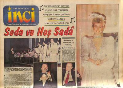 Tercüman Gazetesi İnci Eki 16 Mart 1984 - Fahrettin Aslan, Yıldırım Gürses GZ78521 - 1