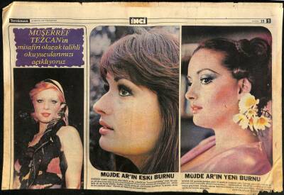 Tercüman Gazetesi İnci Eki 16 Mayıs 1977 - Müşerref Tezcanın Misafiri Olacak Talihli Okuyucularımıza Açıklıyoruz GZ115285 - 1