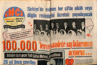 Tercüman Gazetesi İnci Eki 16 Nisan 1971 - Gülsüm Kamunun Başı İsiim Benzerliğinden Dertte GZ63219 - 2