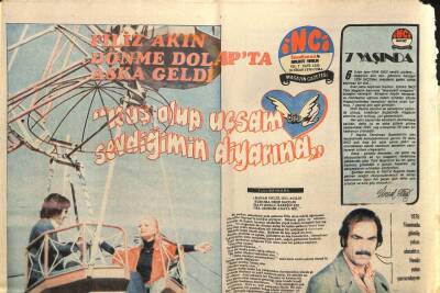 Tercüman Gazetesi İnci Eki 16 Nisan 1976 - Temel Reisin Babası Öldü GZ114059 - 1