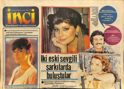 Tercüman Gazetesi İnci Eki 16 Ocak 1984 - Meral Zeren Selami Şahin İki Eski Sevgili GZ78462 - 1
