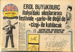 Tercüman Gazetesi İnci Eki 16 Şubat 1972 - Orhan Gencebay'ın 6 Altın 2 Plâtin Plağı , 1 de Altın Taç'ı Bulunuyor GZ160601 - Gökçekoleksiyon