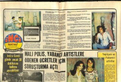 Tercüman Gazetesi İnci Eki 17 Ağustos 1975 - Zeki Müren,Emel Sayın, Cezayir Akdeniz Oyunlarına Katılacak ! GZ102723 - 1
