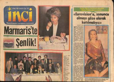 Tercüman Gazetesi İnci Eki 17 Mart 1984 - Çetin Alpin Uzatmalı Sevgilisi Suna Yıldızoğlu Konuştu GZ114754 - 1
