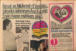 Tercüman Gazetesi İnci Eki 18 Nisan 1971 - Melek Koçyiğit Kızlarını 30 Ay Taksitle Giydiriyor GZ63217 - 1