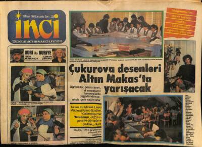 Tercüman Gazetesi İnci Eki 18 Nisan 1984 - Canan Kumbasarı Korku Sardı GZ78549 - 1