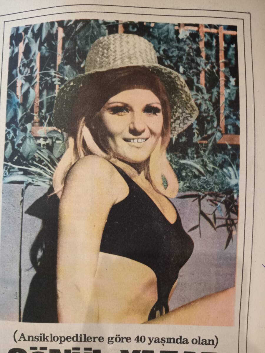 Tercüman Gazetesi İnci Eki 19 Ağustos 1972 - Gönül Yazar Bir Yaşına Daha Bastı - Filiz Akın Film Sayısını Azalttı... GZ146298 - 2