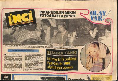 Tercüman Gazetesi İnci Eki 19 Kasım 1976 - Nilgün Atılgan Tek Aşkım , Doğduğum Ve Büyüdüğüm Boğaziçi ! GZ114058 - 1