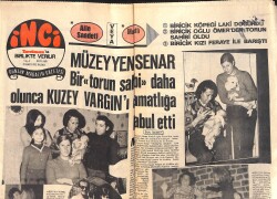 Tercüman Gazetesi İnci Eki 19 Mart 1972 - Göksel Arsoy '' Orta Doğu'' Turnesine Çıkıyor GZ160890 - Gökçekoleksiyon