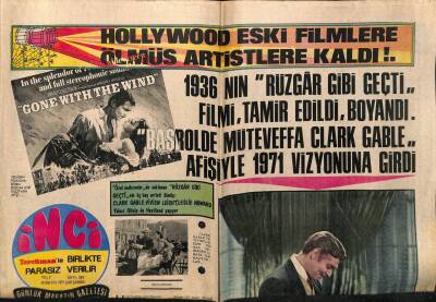 Tercüman Gazetesi İnci Eki 19 Mayıs 1971 - Nebahat Çehre Almanyada Televizyona Gelinlikle Çıkacak GZ63279 - 1
