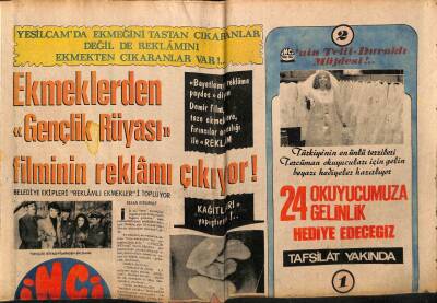 Tercüman Gazetesi İnci Eki 19 Nisan 1971 - Sadri Alışık Gariban Gardrobunu Ad Takarak Açtı GZ63291 - 2