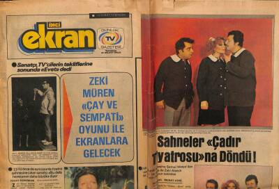 Tercüman Gazetesi İnci Eki 19 Şubat 1978 - Zeki Alasya Metin Akpınar GZ63237 - 2