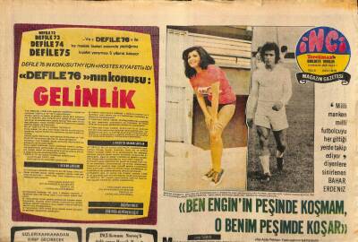 Tercüman Gazetesi İnci Eki 2 Aralık 1975 - Zeki Müren İstanbula Bir Geldi , Pir Geldi GZ114360 - 1