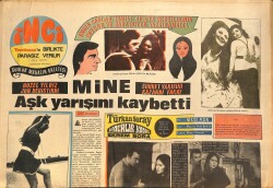 Tercüman Gazetesi İnci Eki 2 Haziran 1970 - Engin Çağlar Türkan Şoray'la Bir Filmde - Zeynep Aksu: Hayat Aşksız Da Olur GZ146285 - 1