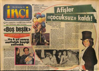 Tercüman Gazetesi İnci Eki 2 Mart 1984 - Boş Beşik GZ78504 - 1