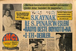 Tercüman Gazetesi İnci Eki 2 Ocak 1971 - Mini Etekli Zeki Müren - Altın Kozalı Kadın : Fatma Girik GZ160754 - Gökçekoleksiyon