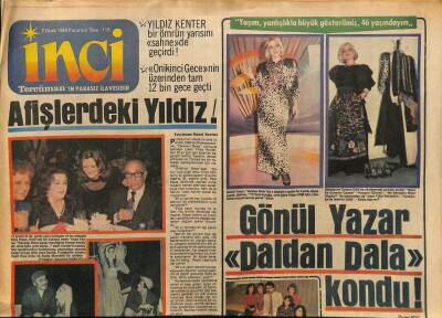 Tercüman Gazetesi İnci Eki 2 Ocak 1984 - Gönül Yazar Daldan Dala Kondu GZ78443 - 1
