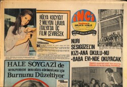 Tercüman Gazetesi İnci Eki 20 Ocak 1973 - Ümit Tokcan Radyo'dan İstifa Etti - Nuri Sesigüzel'in Kızı Ana Okulunu Baba Evinde Okuyacak GZ160777 - Gökçekoleksiyon