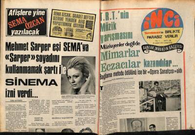 Tercüman Gazetesi İnci Eki 20 Şubat 1971 - Coşkun Erdemin 5. Eşi Nalan Nil Evi Boşaltıp Kaçtı GZ63206 - 2