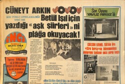 Tercüman Gazetesi İnci Eki 20 Şubat 1972 - Sophia Loren ''Napoliyim..Her Napoli'linin Sesi Güzeldir!.. Filmde Şarkı Söyleyeceğim GZ160611 - Gökçekoleksiyon