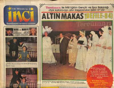 Tercüman Gazetesi İnci Eki 21 Mart 1984 - İzzet Altınmeşe,Türkülere Çok Ses Katacağım GZ78516 - 1