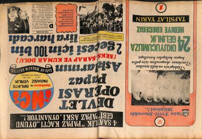 Tercüman Gazetesi İnci Eki 21 Nisan 1971 - Hümeyradan Mektup Var GZ63290 - 2