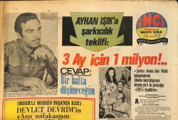 Tercüman Gazetesi İnci Eki 21 Şubat 1972 - Barış Manço'nun 10 Yıl Önce Matrak Olsun Diye Teype Okuduğu Fil-Kurbağa Destanı Gizlice Plak Yapıldı GZ160616 - Gökçekoleksiyon