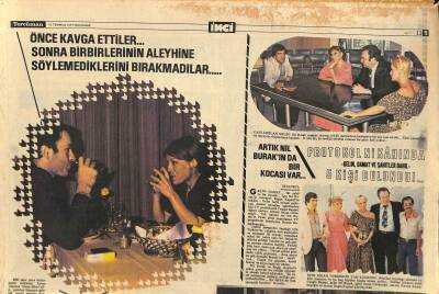 Tercüman Gazetesi İnci Eki 21 Temmuz 1977 - Yavuz Demirden Ayrılan Nebahat Çehre Yine Yalnız Kaldı... GZ115125 - 1