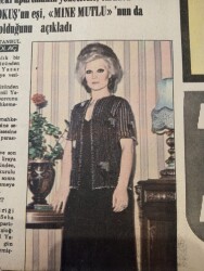 Tercüman Gazetesi İnci Eki 22 Şubat 1974 - Gönül Yazar 17 Bin Liralık Kalorifer Borcu İçin Mahkemeye Veriliyor! GZ146124 - 2