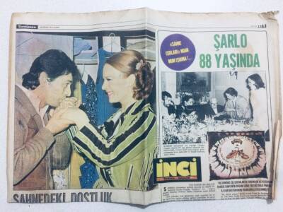 Tercüman Gazetesi İnci Eki - 23 Nisan 1977 - Erol Büyükburçun Yeni Adı GZ42724 - 1
