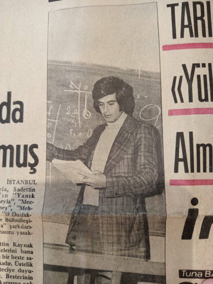 Tercüman Gazetesi İnci Eki 23 Şubat 1974 - Tarık Akan'ın Yüksek Okul Diploması Alması İçin 2 Dersi Kaldı! GZ146122 - 2