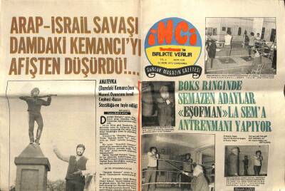 Tercüman Gazetesi İnci Eki 24 Ekim 1973 - Feriha Tunceli Atatürkün Sevdiği Şarkılarla Konser Verecek GZ109437 - 1