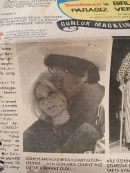 Tercüman Gazetesi İnci Eki 25 Ağustos 1970 - Cüneyt Arkın'ın Anne Babası İle Işıl'ın Ailesi Hala Dargın! - Richard Burton İçkiyi Bıraktı! GZ144742 - 2