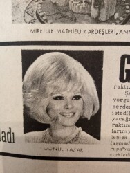 Tercüman Gazetesi İnci Eki 25 Ağustos 1972 - Cem Karaca İle Barış Manço Bacanak Olacaklar - Gönül Yazar 6 Ay Film Çeviremeyecek! GZ144669 - 2