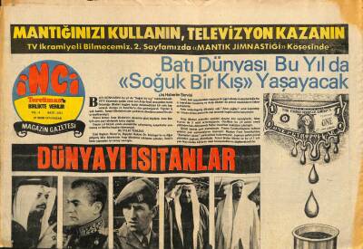 Tercüman Gazetesi İnci Eki 27 Ekim 1974 - Safiye Ayla Bir Subayla Evlenecek GZ114348 - 1