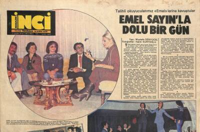 Tercüman Gazetesi İnci Eki 27 Ekim 1976 - Seyyal Taner Dans Edip Şarkı Söyleyecek Ve Takdimcilik Yapacak GZ109632 - 1